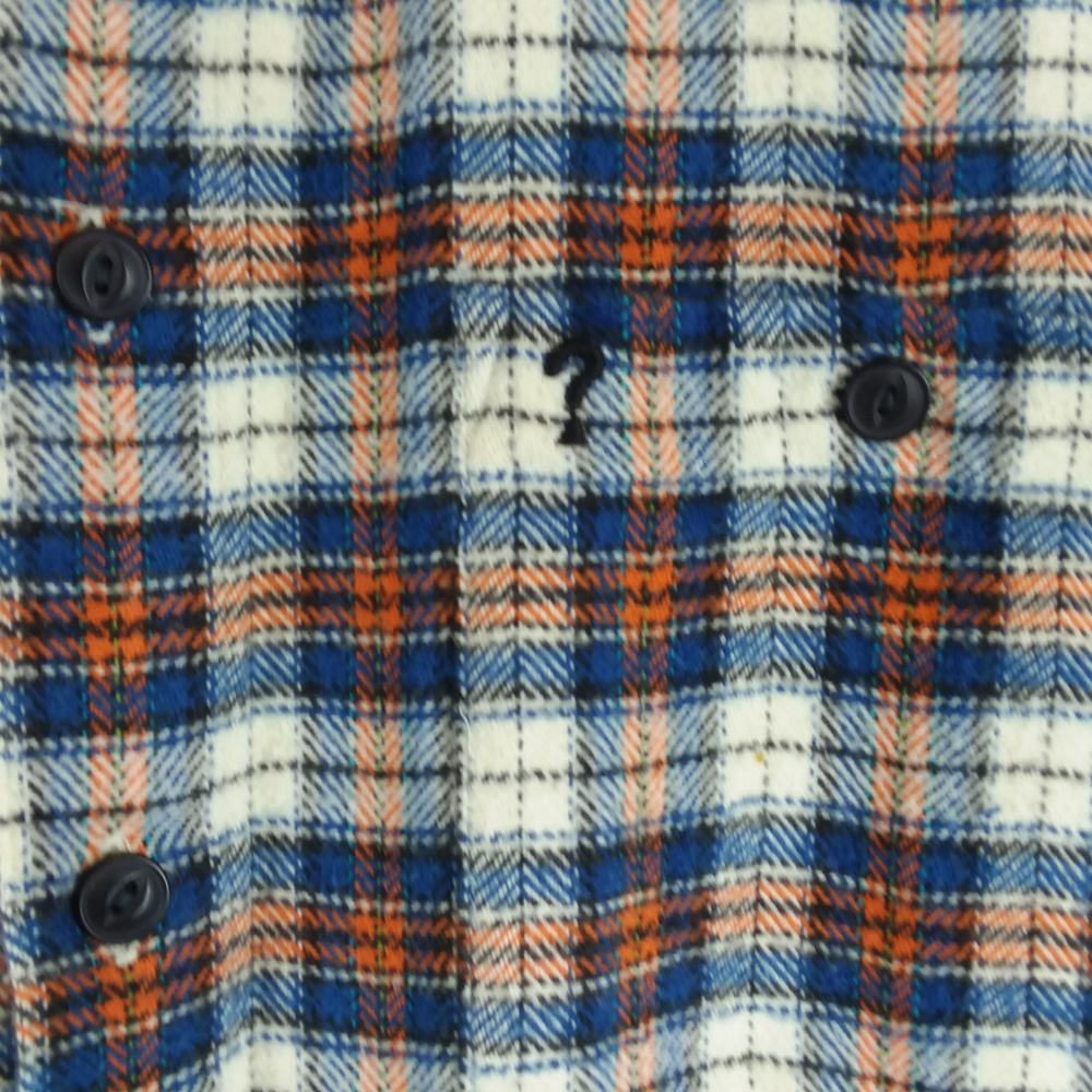 Guess USA Flannel Button Front Plaid Shirt Checks - Picture 3 of 5